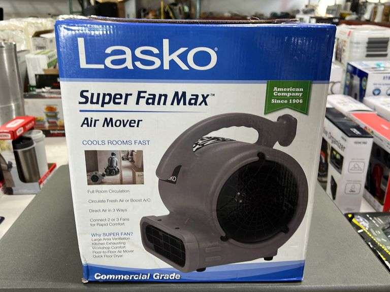 Lasko Super Fan Max Air Mover Commercial Grade NW Asset Services