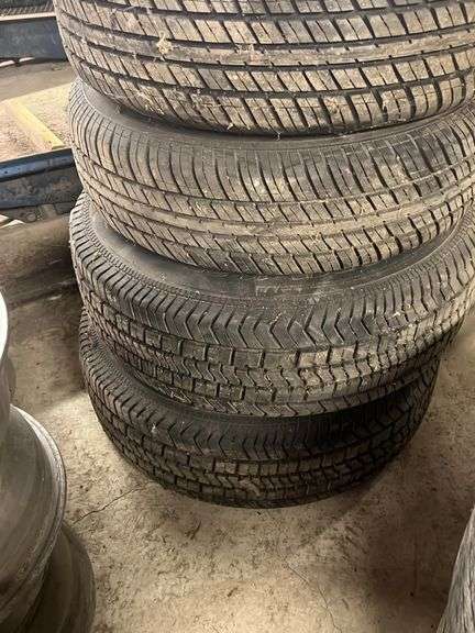 (2) Kingstar P205/70R15-P5S w/ 5-Lug Wheels & (2) P235/70R15 w/ 5-Lug ...