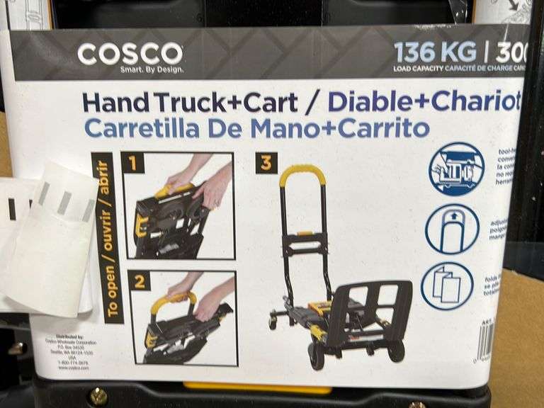 Cosco Hand Truck & Cart w/ Adjustable Handle NW Asset Services