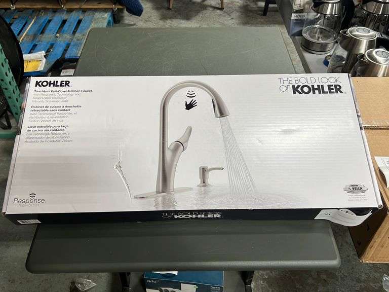 Kohler Touchless PullDown Kitchen Faucet NW Asset Services
