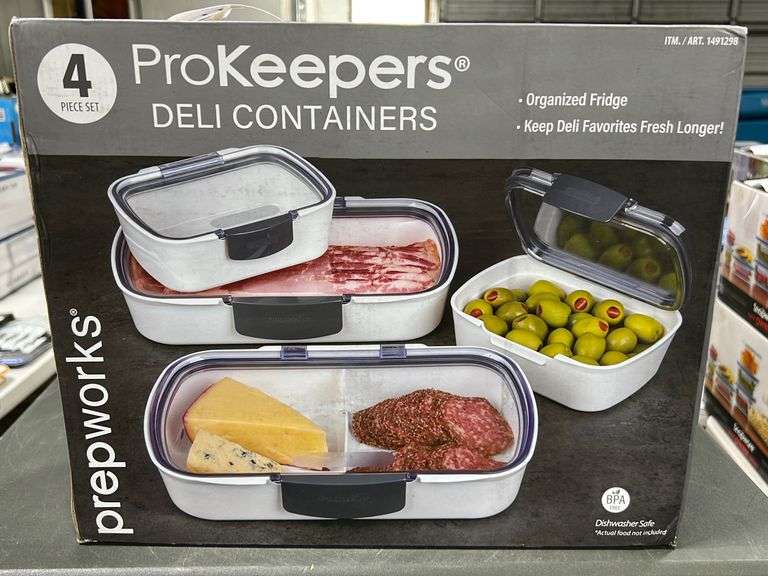 ProKeepers PrepWorks 4pc Deli Container Set NW Asset Services