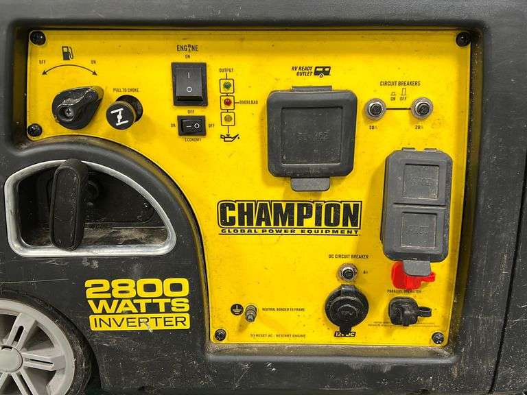 Champion Generator NW Asset Services