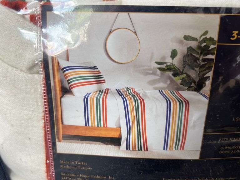 Pendleton Twin 3pc Flannel Sheet Set NW Asset Services