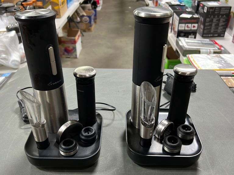 (2) Rabbit Electric Wine Sets NW Asset Services