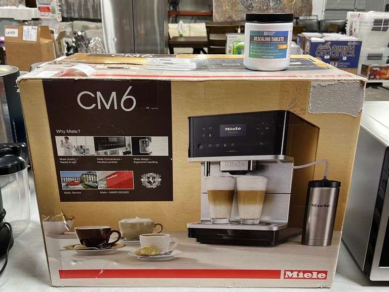 Miele CM6160 Fully Automatic Countertop Espresso Machine NW Asset
