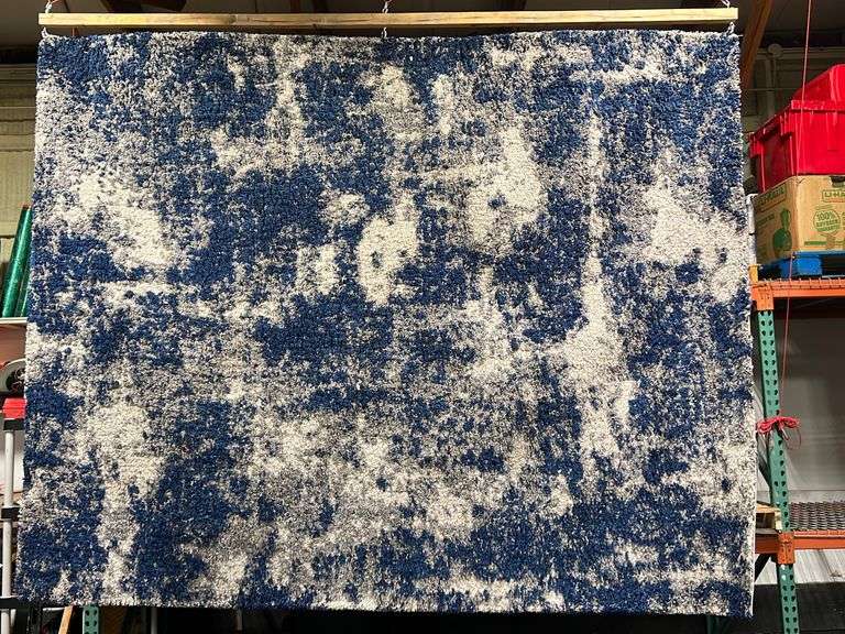 Thomasville Bali Garda Blue/Bray Area Rug 10ft x 7ft 10" NW Asset Services