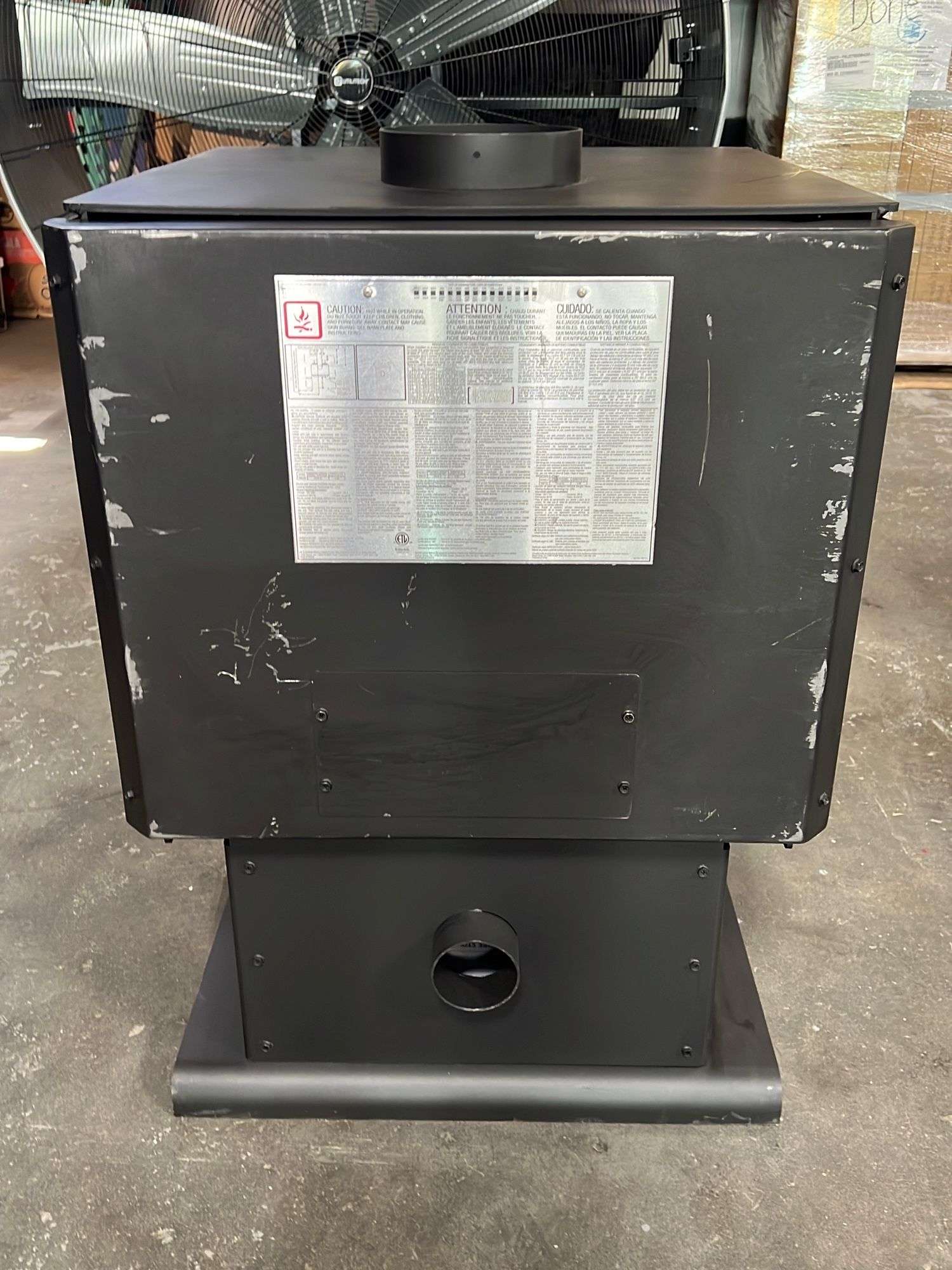 Master Forge Wood Stove - NW Asset Services