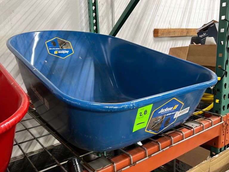 Jackson 6cu ft. Steel Wheelbarrow Tub Only NW Asset Services
