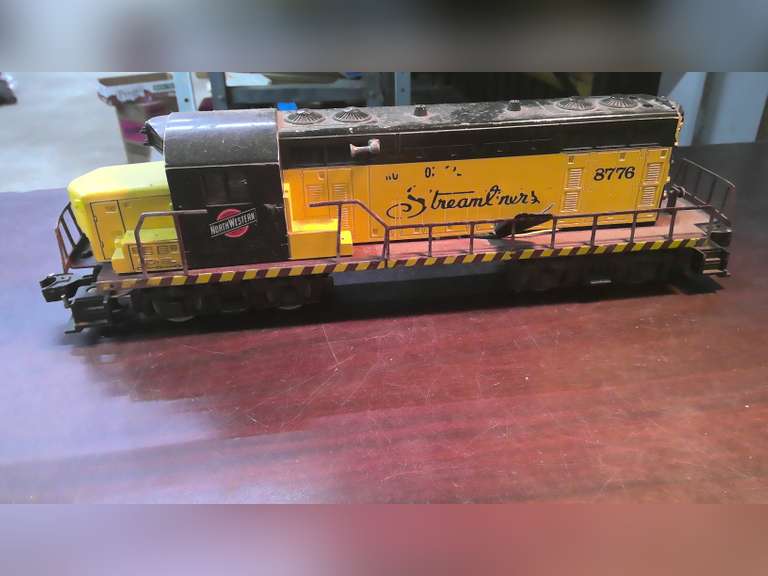 TRAINS & ANTIQUES & COLLECTIBLES & MISC HOUSEHOLD