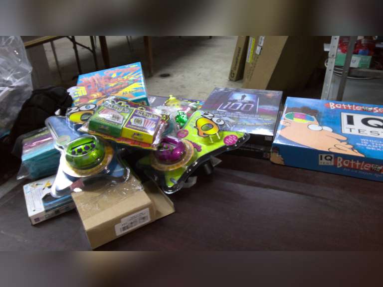NEW TOYS, GAMES, BARBIES, & MISC NEW MERCHANDISE FROM ONLINE RETAILER