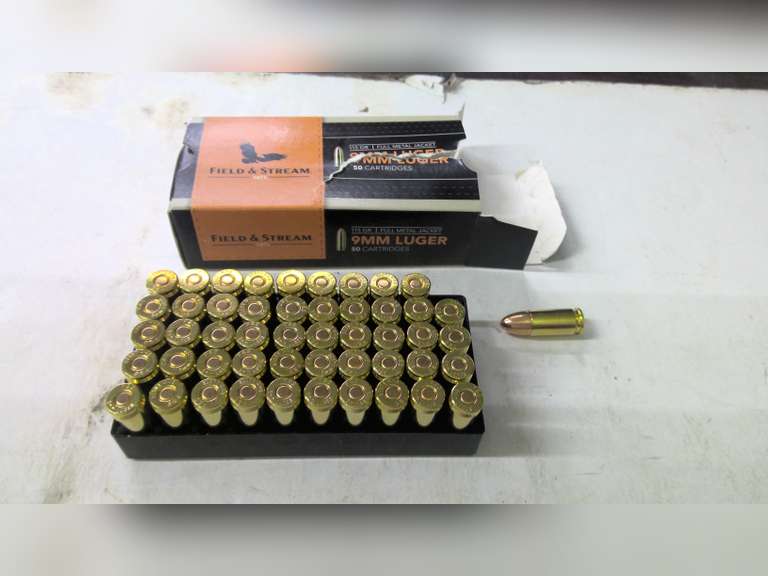 AMMO ONLINE AUCTION, WINCHESTER, REMMINGTON, FIELD & STREAM, 9MM, 45 CAL, 22LR$1.00 STARTS BID!!!!
