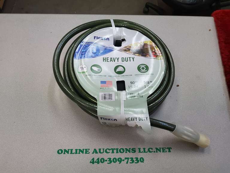 NEW GARDEN HOSE, 50 FEET, HEAVY DUTY, MADE IN USA!!!!!!!!!!