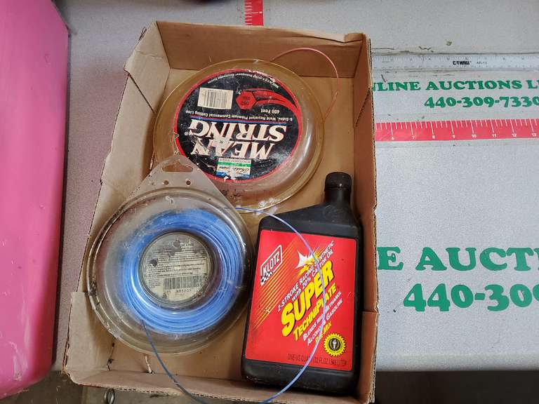 OIL AND TRIMMER LINE 1 Online Auctions LLC