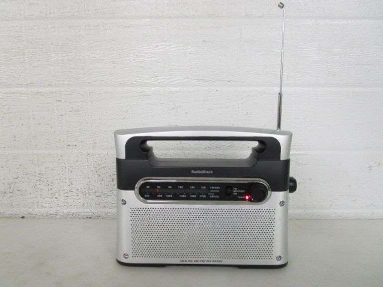 Radio Shack AM/FM/Weather Radio - Oberman Auctions