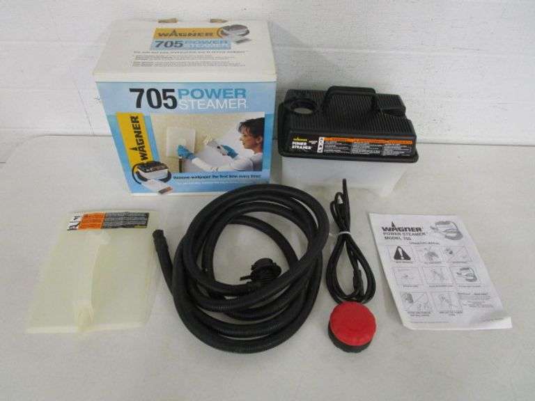 Wagner 705 Power Steamer w/Box Oberman Auctions