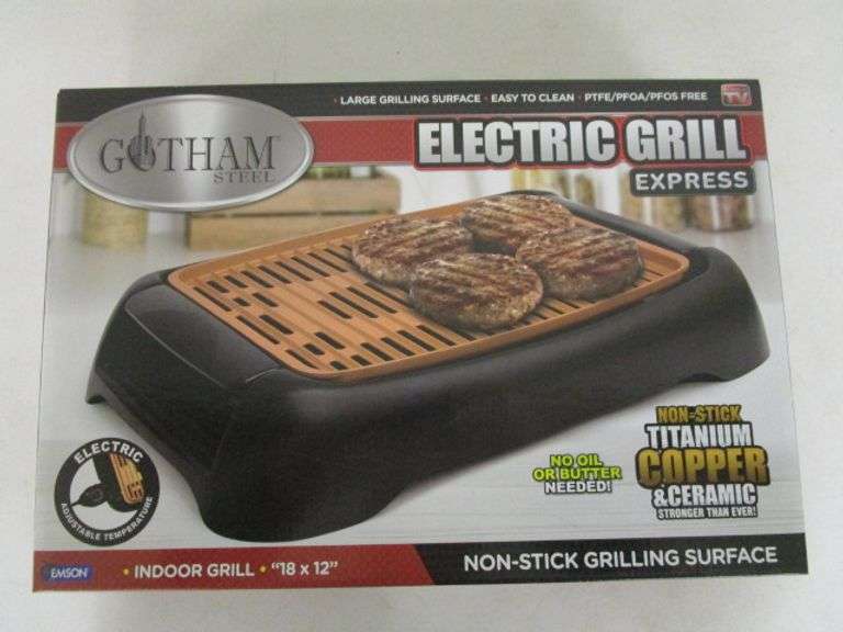 Gotham Steel Electric Grill Express Oberman Auctions