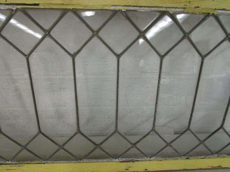 Leaded Glass Window Oberman Auctions
