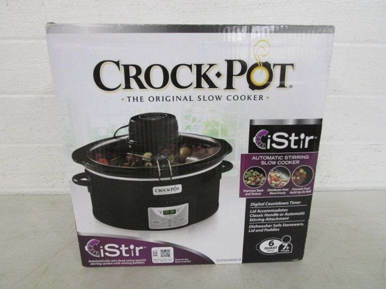 Crock Pot iStir 6 Quart Slow Cooker Oberman Auctions