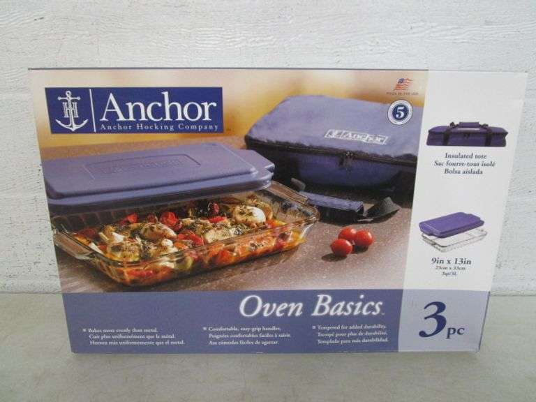 Anchor hocking oven basics oberman auctions