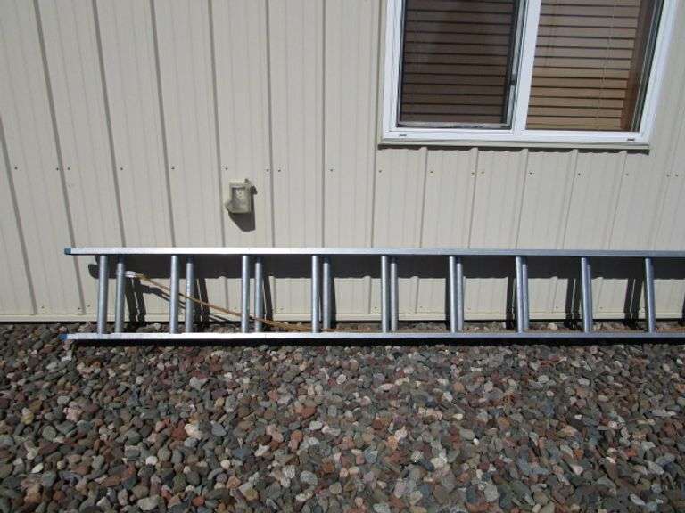 Keller 28 Ft. Aluminum Extension Ladder Oberman Auctions