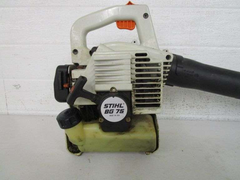 Stihl BG 75 2 Cycle Gas Blower Oberman Auctions