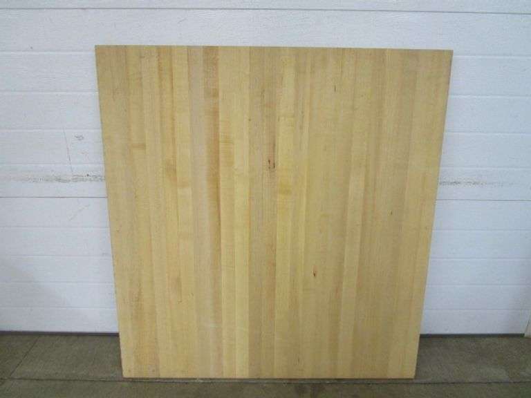 Unfinished Maple Table Top Oberman Auctions