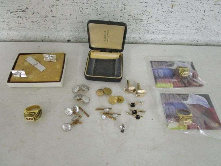 Assortment of Men's Costume Jewelry Oberman Auctions