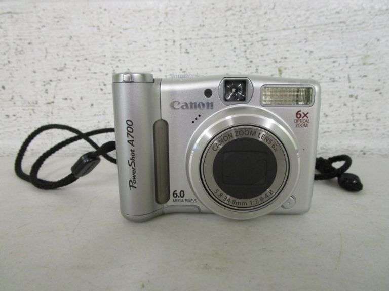 Canon PowerShot A700 Digital Camera Oberman Auctions