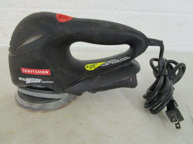 Craftsman Mega Mouse Sander/Polisher w/Manual Oberman Auctions