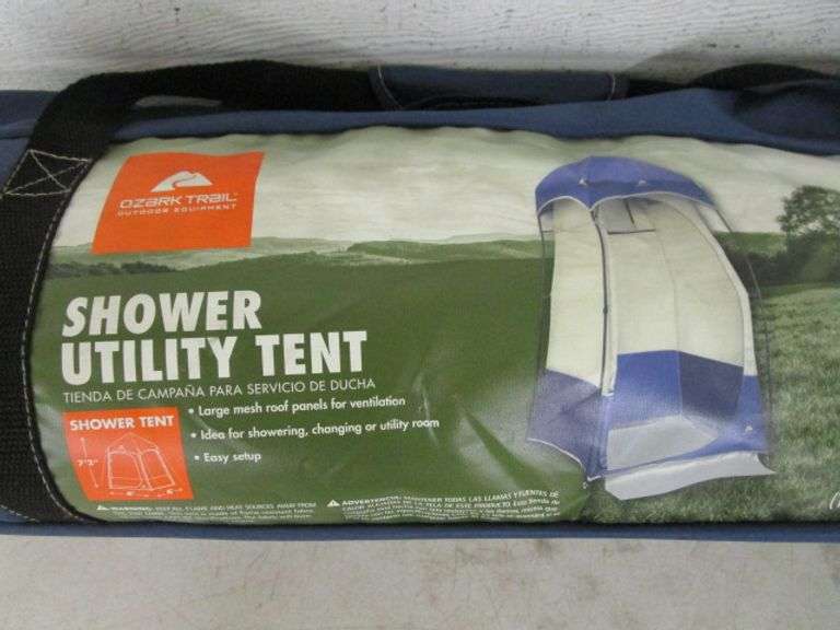Ozark Trail Shower Utility Tent Oberman Auctions