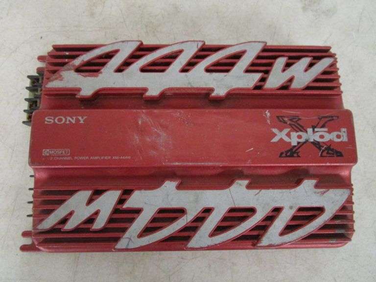 Sony Xplod 444W Amplifier Oberman Auctions
