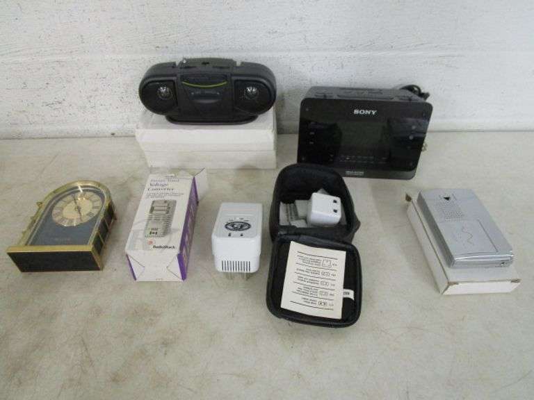 Clocks, Radios & Voltage Converters Oberman Auctions