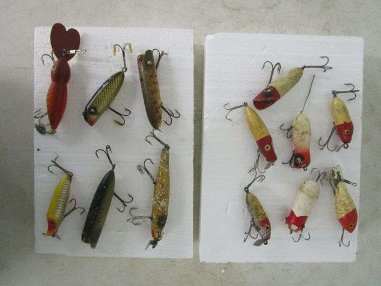 Lot Vintage De Leurres De Pêche - Années 50 à 70, Topwater, Pour Pêche En Eau Douce Et Mer