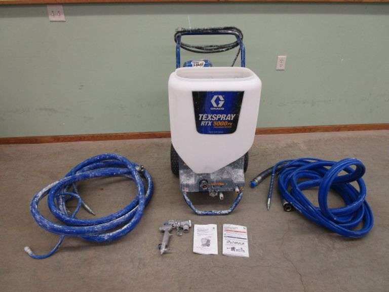 Graco Texspray RTX 5000 PX Texture Sprayer Oberman Auctions