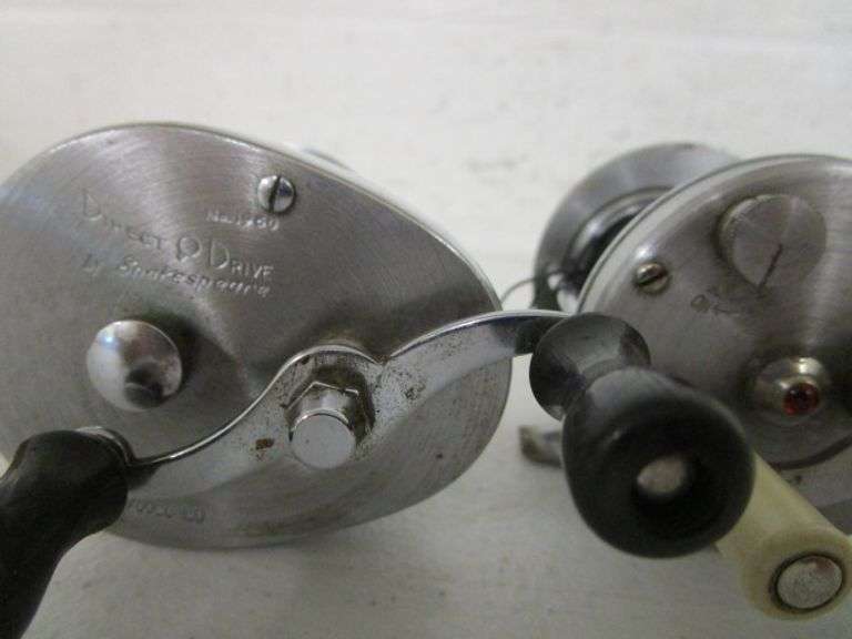 7 Open Face Fishing Reels Oberman Auctions