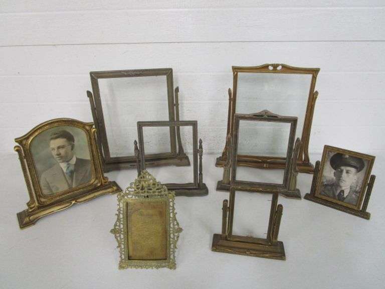 8 Art Deco Dresser/Desk Top Picture Frames Oberman Auctions