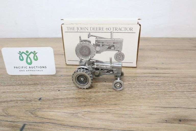 1952 1956 John Deere Model B Pewter Tractor 1/43 Spec Cast Toy Jdm