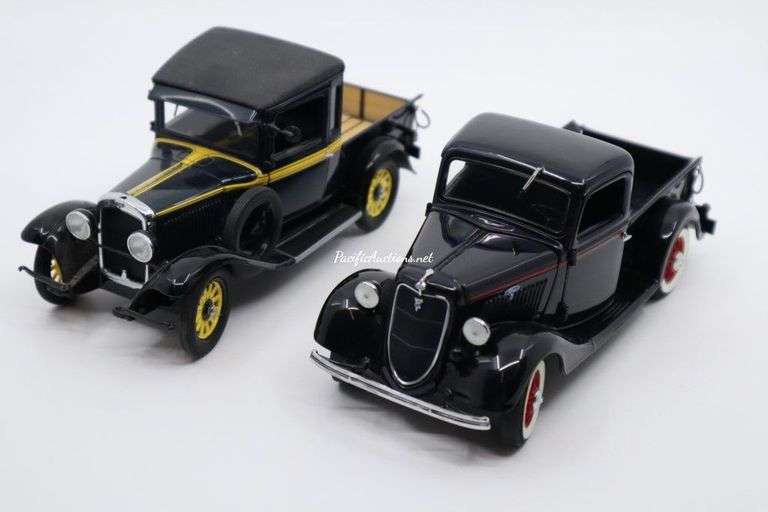 Pair Of Die Cast Scale Models, The Danbury Mint, 1935 Ford Pickup and
