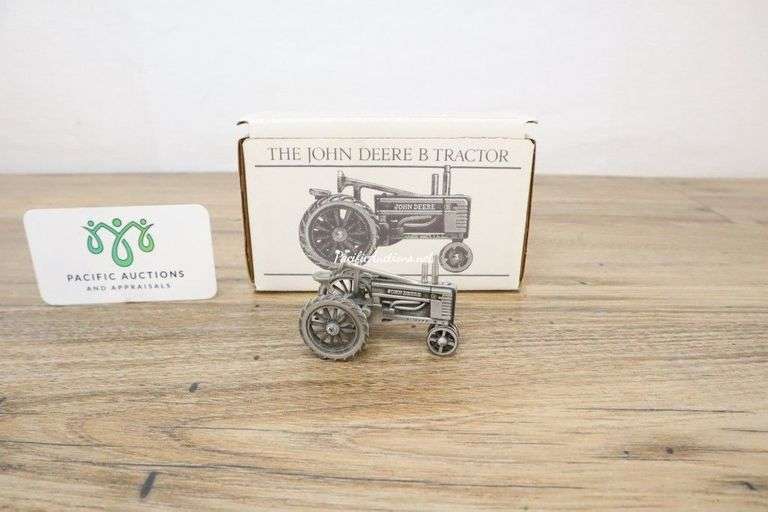 19351952 John Deere Model B Pewter Tractor 1/43 Spec Cast Toy Jdm027
