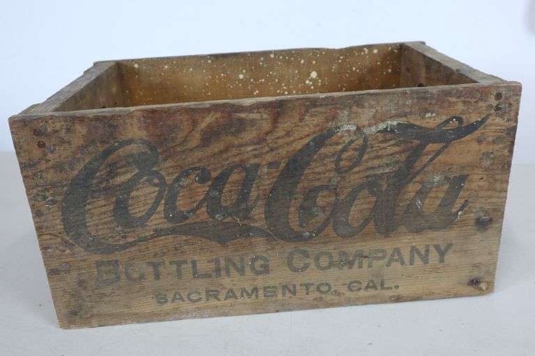 EARLY HUTCHINSON STYLE COCA COLA BOTTLING COMPANY SACRAMENTO