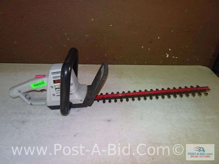 Ryobi Hedge Trimmer, Elsenpeter Auctions & Real Estate, Inc. dba Post
