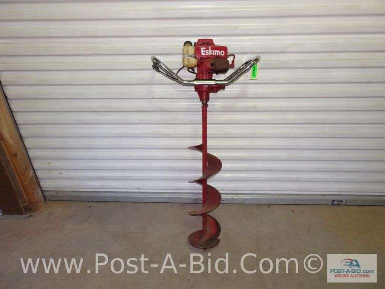 Eskimo Ice Auger, No Elsenpeter Auctions & Real Estate, Inc. dba Post