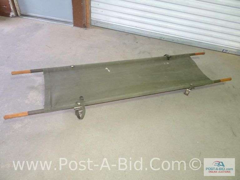 Army Stretcher, Owne - Elsenpeter Auctions & Real Estate, Inc. dba Post ...