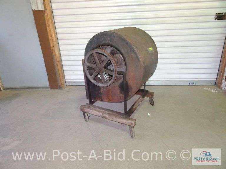 Industrial Squirrel Cage Fan On Cart. 284 Elsenpeter Auctions & Real