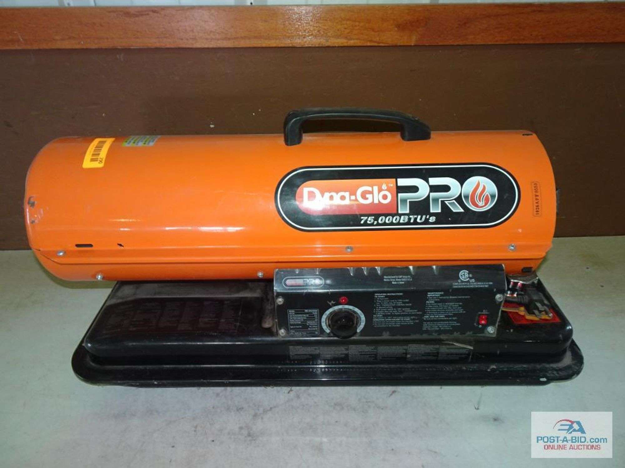 Dyna-Glo Pro Kerosen - Elsenpeter Auctions u0026 Real Estate, Inc. dba  Post-A-Bid.Com
