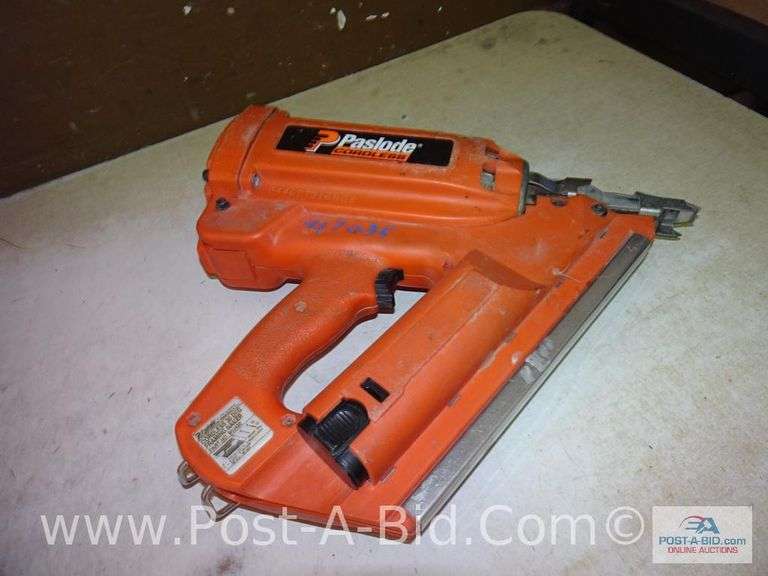 Paslode Framing Nail Gun, Elsenpeter Auctions & Real Estate, Inc. dba