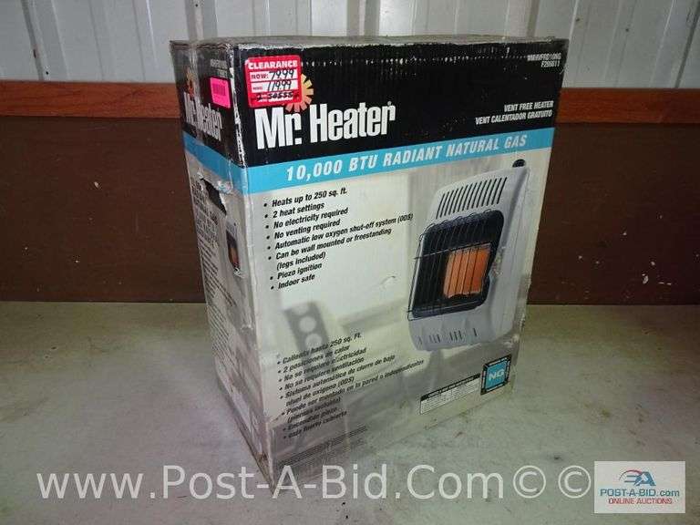 Mr. Heater, 10,000 B - Elsenpeter Auctions u0026 Real Estate, Inc. dba  Post-A-Bid.Com