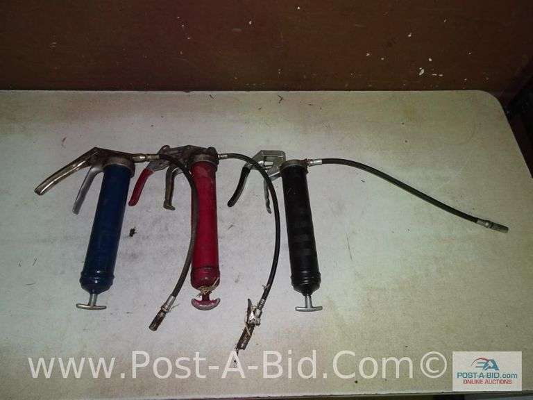 John Deere Grease Gun And Elsenpeter Auctions & Real Estate, Inc. dba