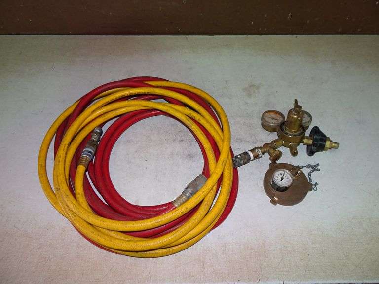 Air Regulator And Test Cap Elsenpeter Auctions & Real Estate, Inc