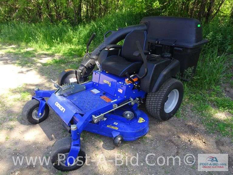 Dixon Ultra ZTR Zero Turn Elsenpeter Auctions & Real Estate, Inc. dba